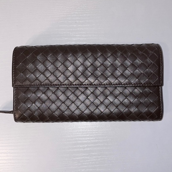 Bottega Veneta Handbags - Bottega Veneta Intrecciato Long Wallet